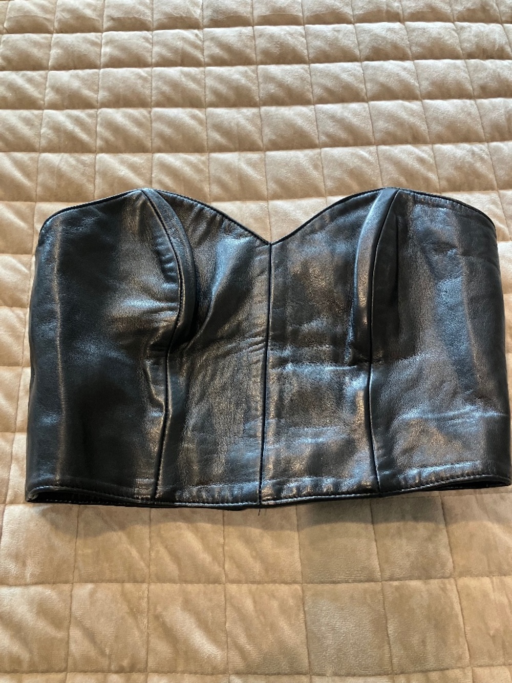 Michael Hoban North Beach Leather Top